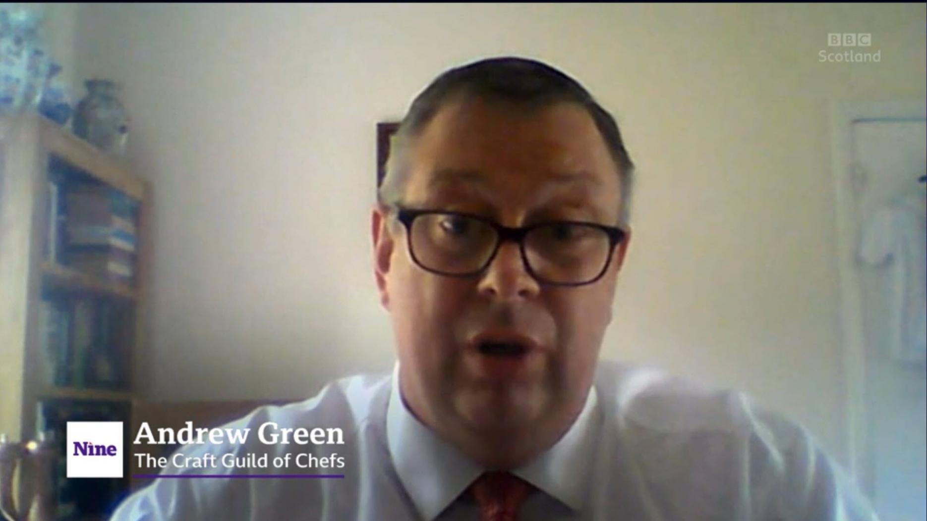 Andrew Green, chief executive of the Craft Guild of Chefs