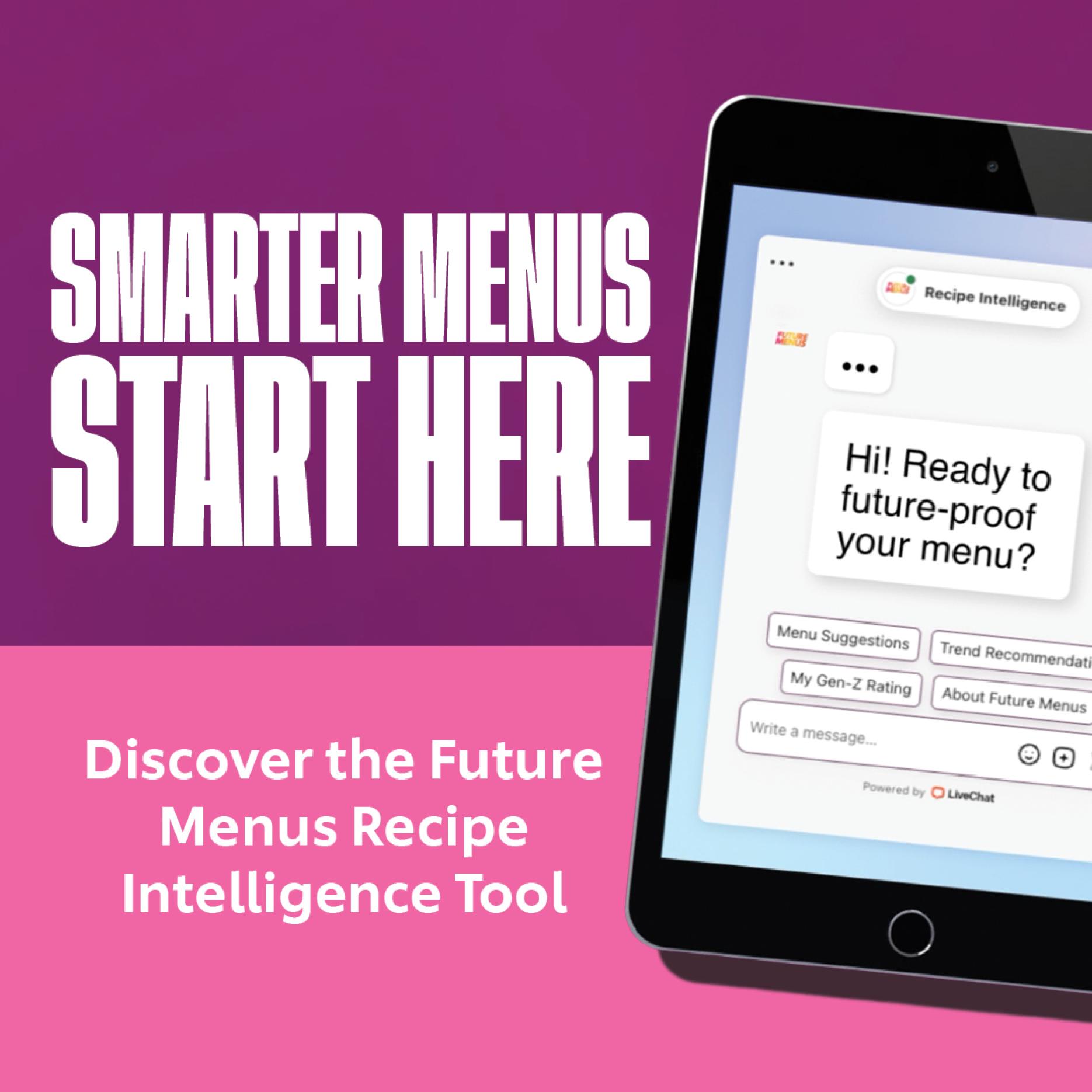 Unilever Food Solutions publishes free-to-use Recipe Intelligence Tool 