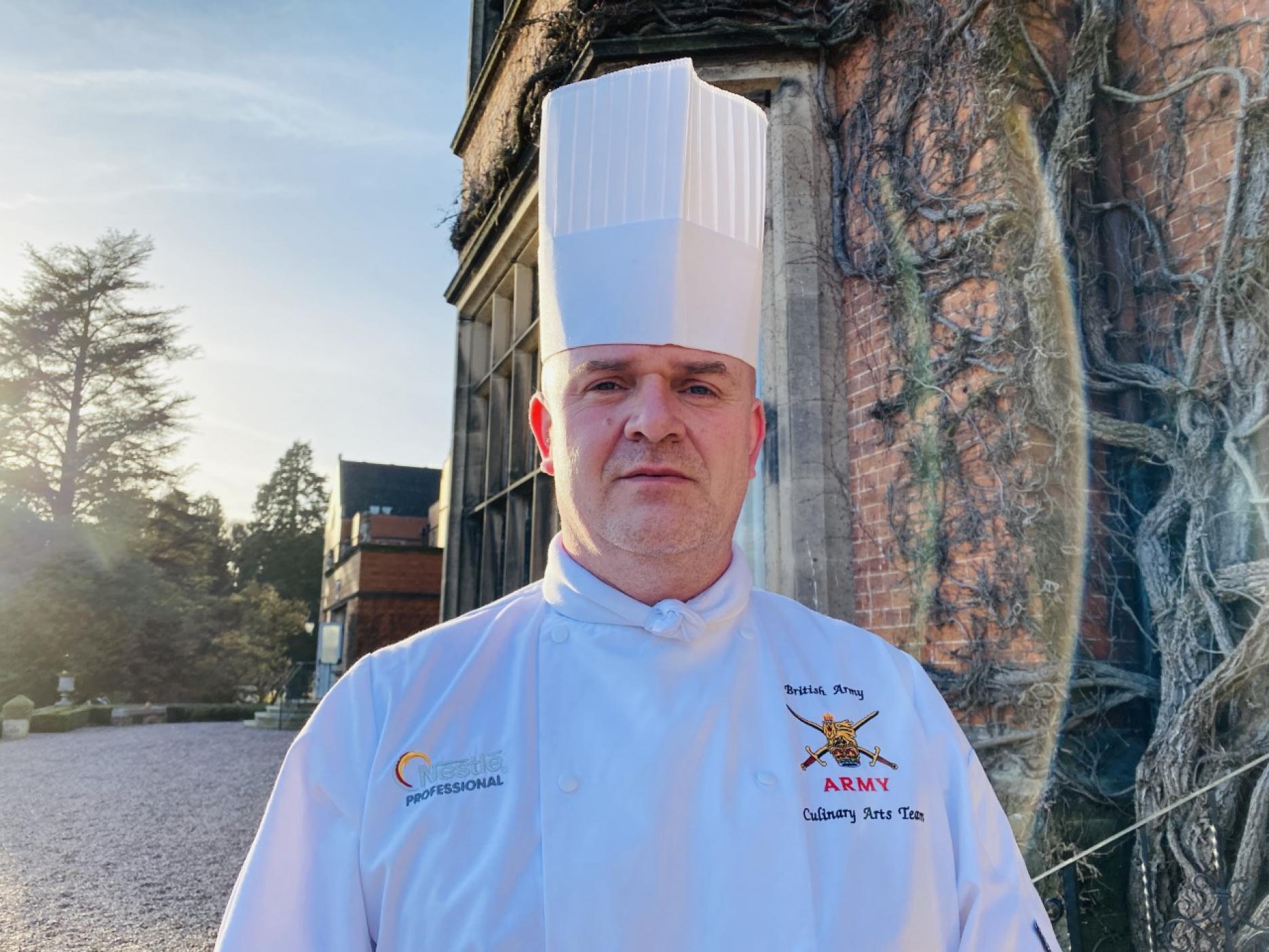 James St Claire-Jones, Hoarcross Hall Hotel & Spa and the British Army Culinary Arts team 
