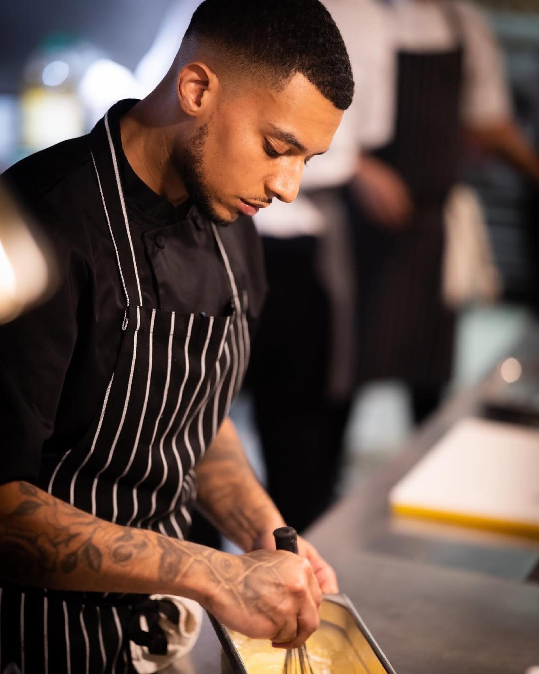 The Clink Charity ambassador Nathaniel Mortley (Natty Can Cook)