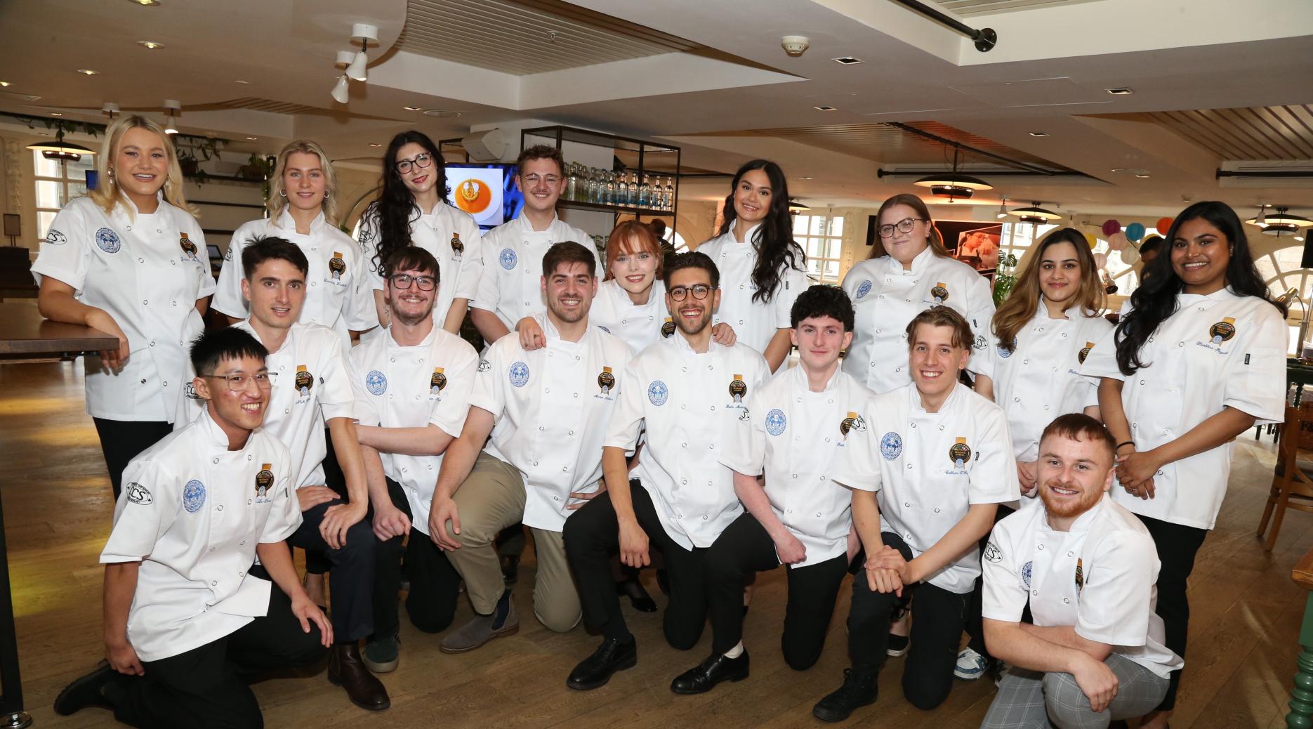 2024 kitchen and pastry finalists at Graduate Awards 