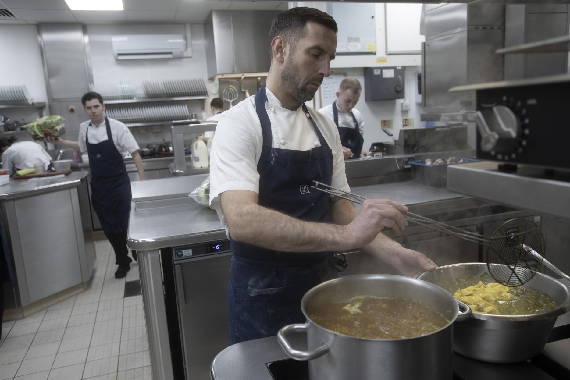 Kitchen investment gives boost for Restaurant Andrew Fairlie | Craft ...