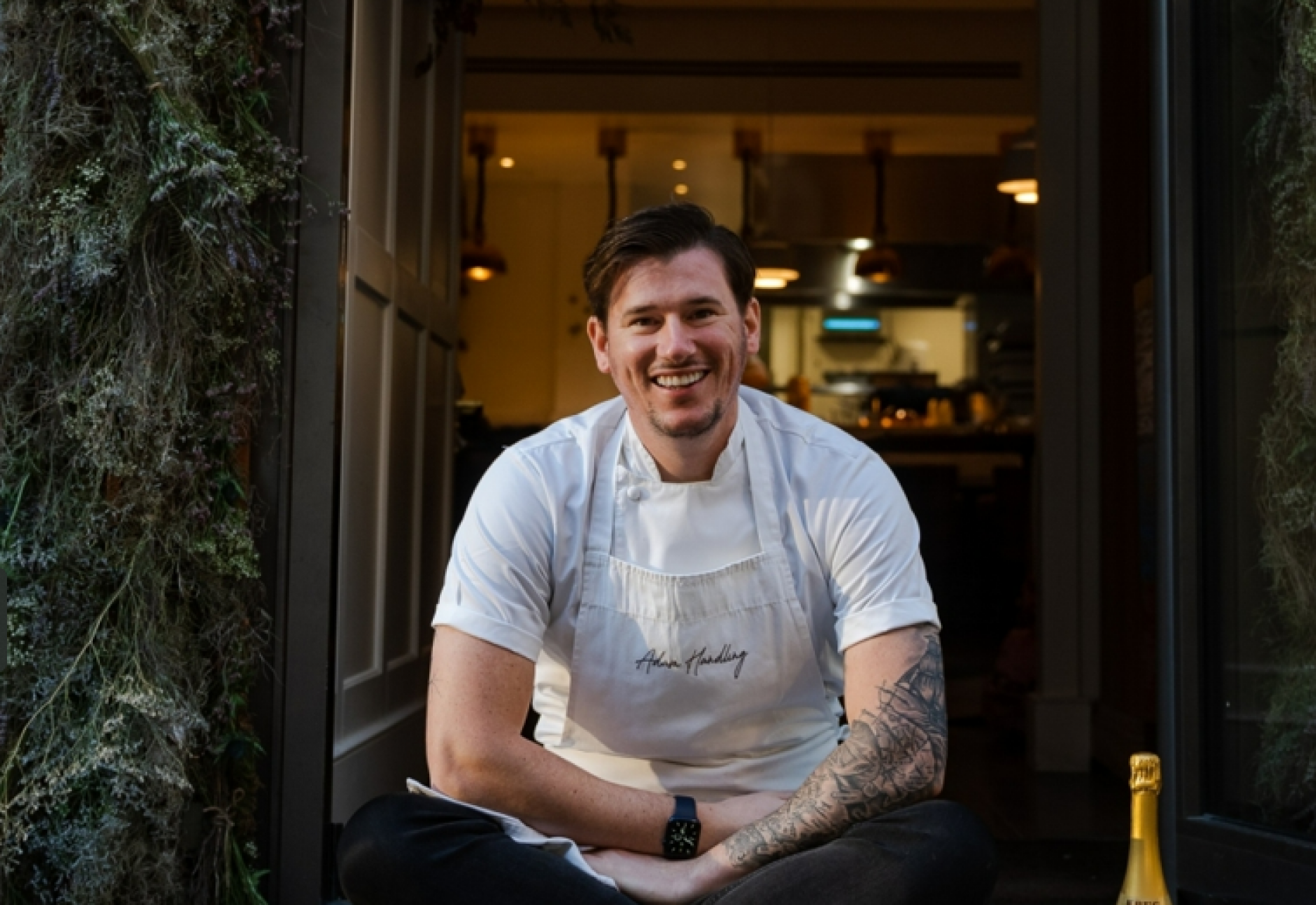 Chef Adam Handling receives MBE 