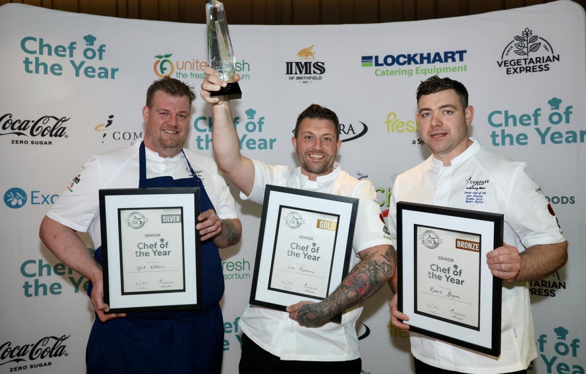 Compass Group names Lee Redman as Senior Chef of the Year winner Compass Group names Lee Redman as Senior Chef of the Year winner
