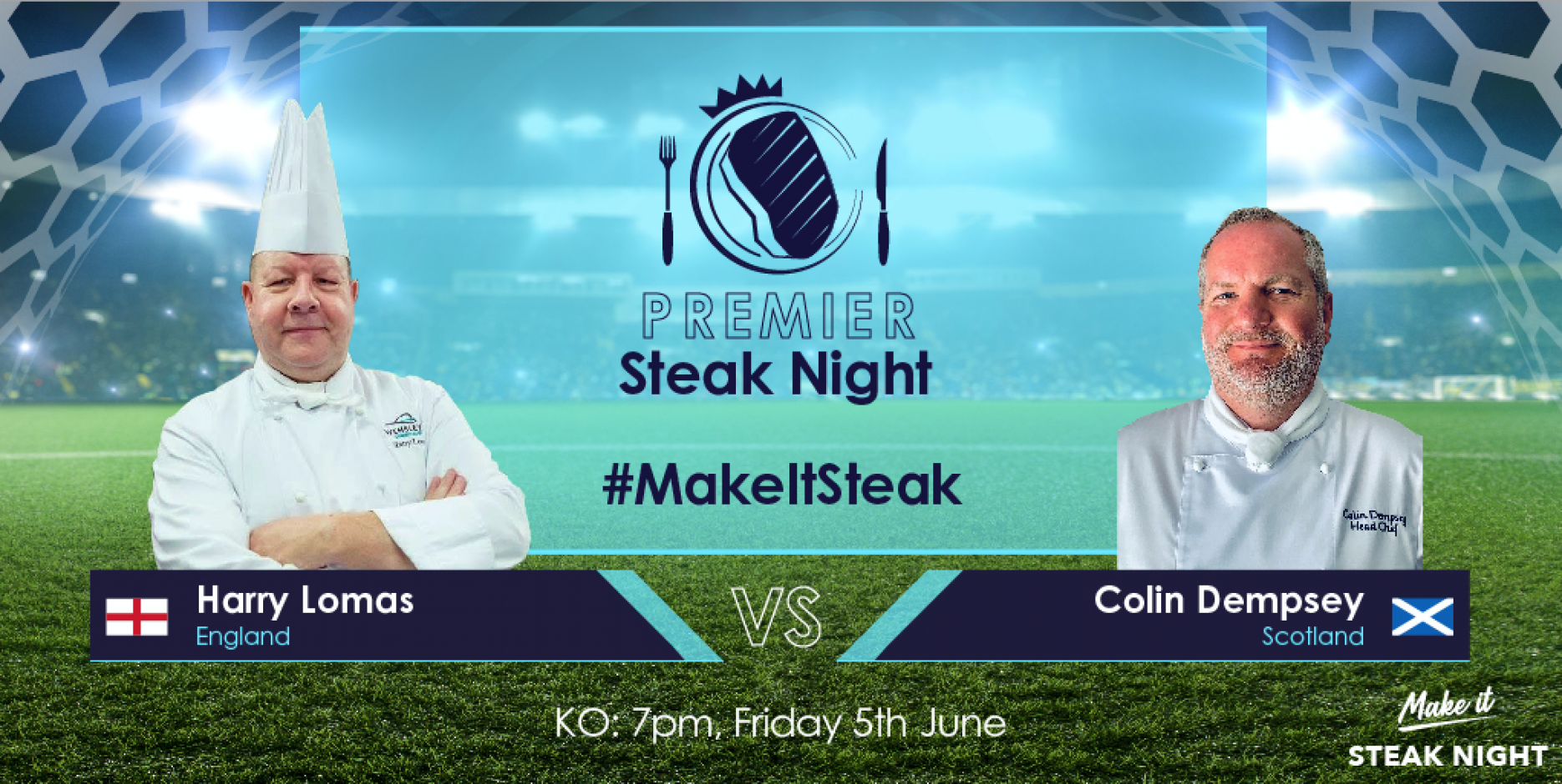 stadium chefs #makeitsteak ahdb wembley hampden