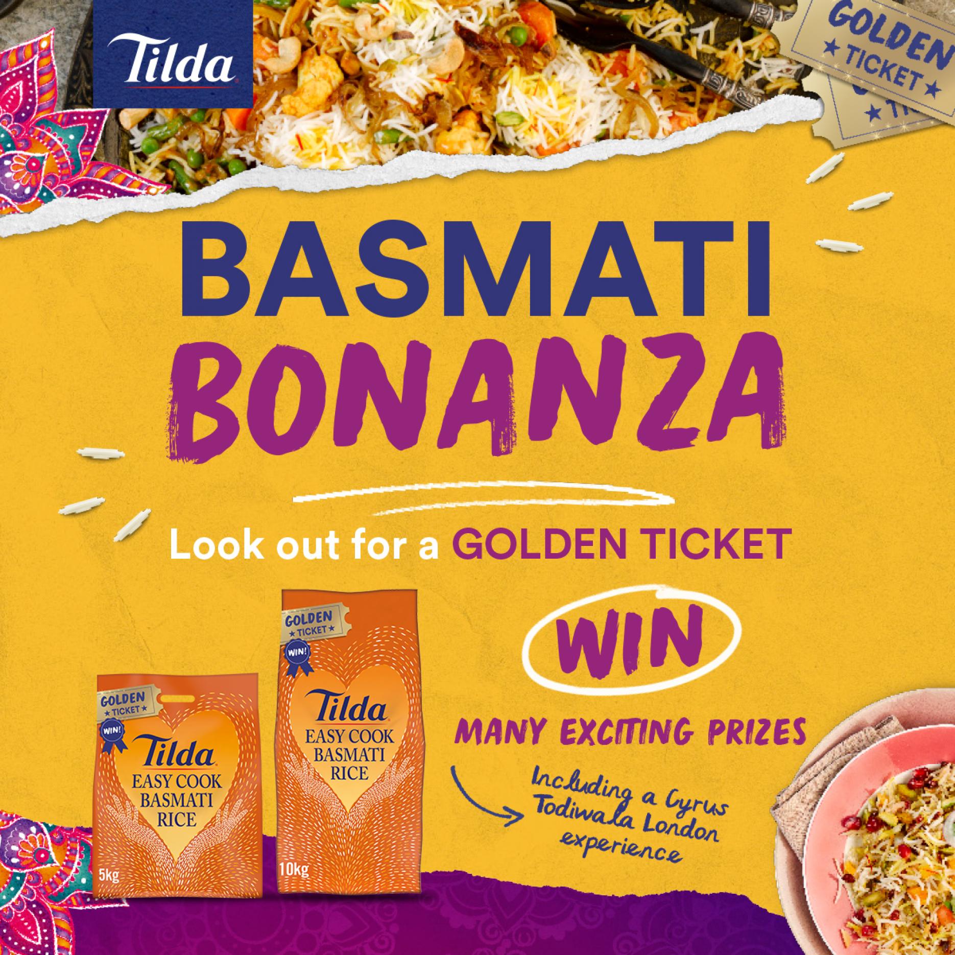 tilda basmati bonanza prize cyrus todiwala