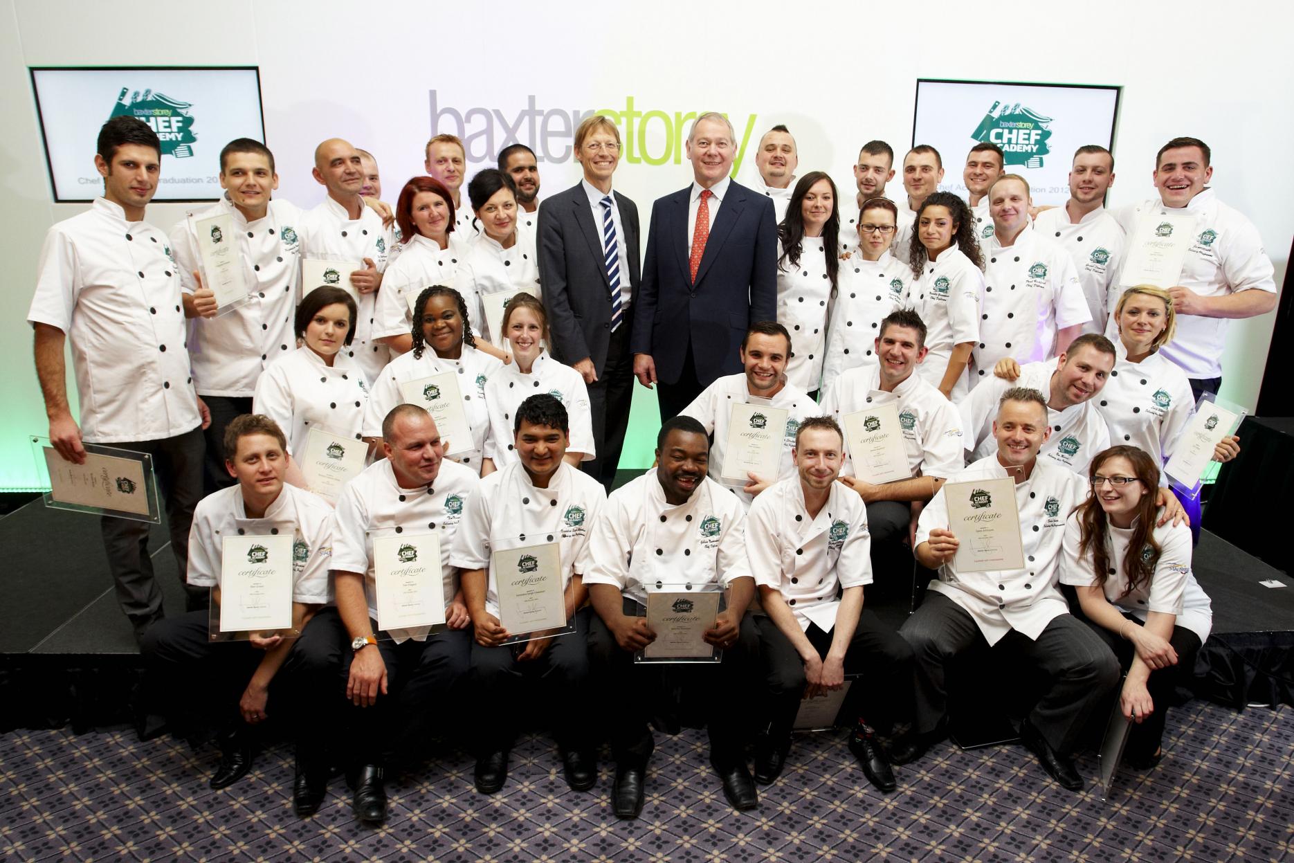 BaxterStorey's 2013 Chef Academy graduate cohort