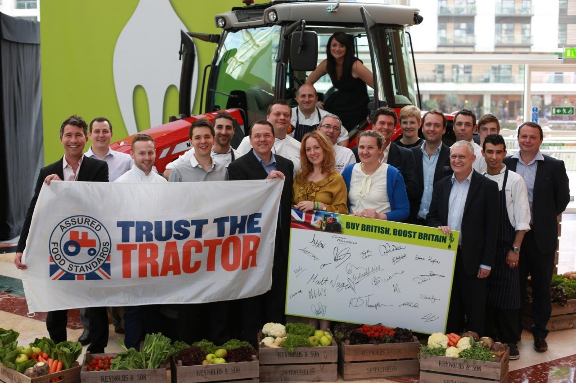 Image of Red Tractor supports Buy British pledge