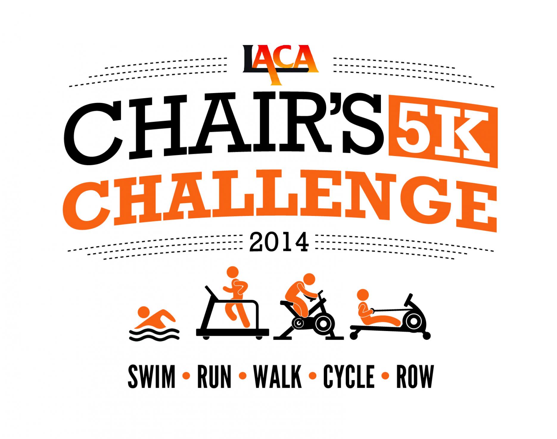 logo for LACA Chair's 5km Challenge