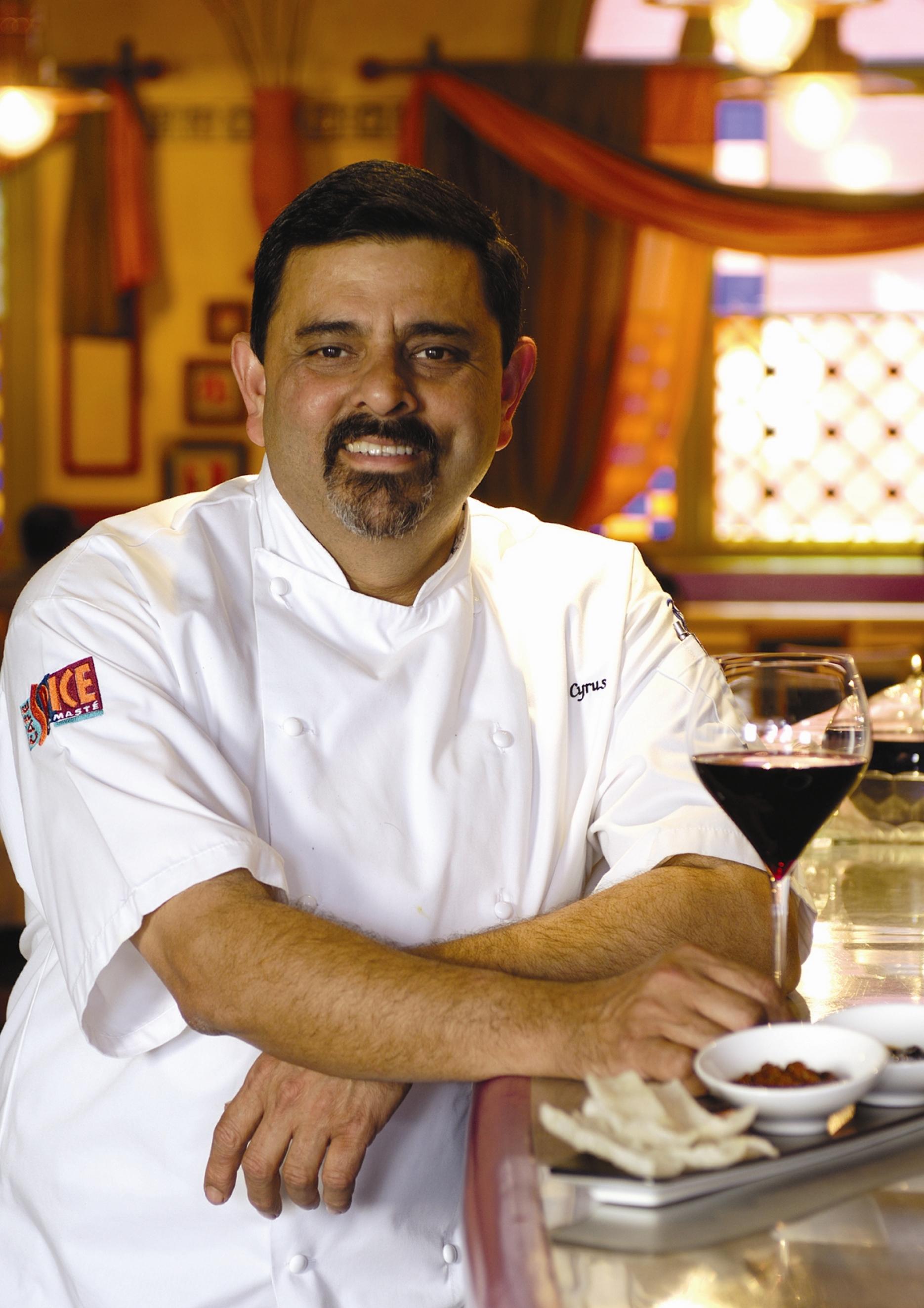 Cyrus Todiwala - chef patron Café Spice Namasté