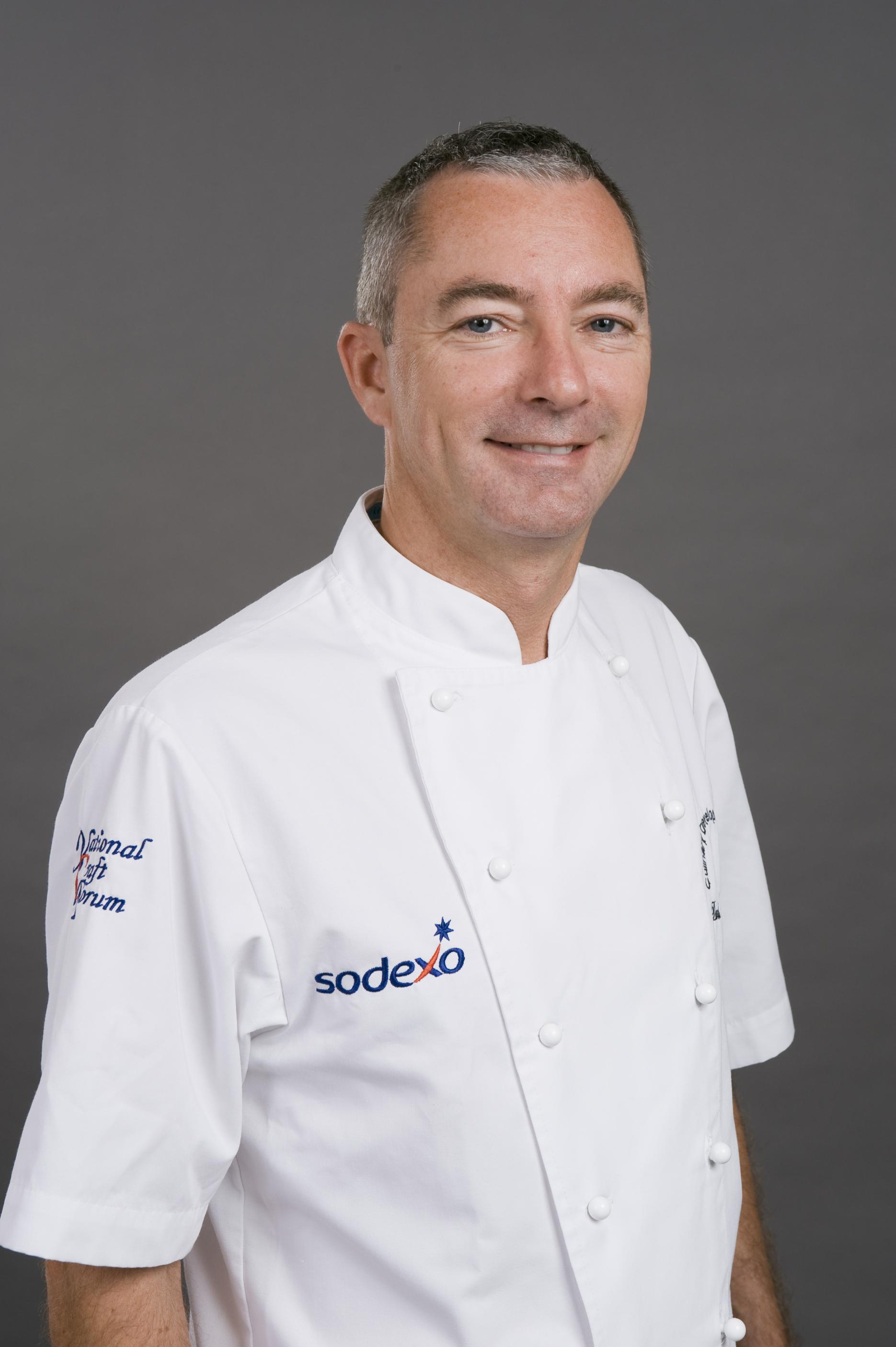 David Mulcahy, craft and development director of Sodexo Sodexo chef year finalists revealed