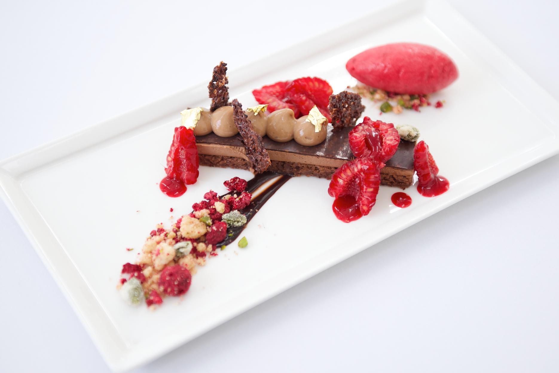Last year's winning dessert - Textured Majari Chocolate Mövenpick launches Gourmet Dessert Chef of the Year 2015 competition