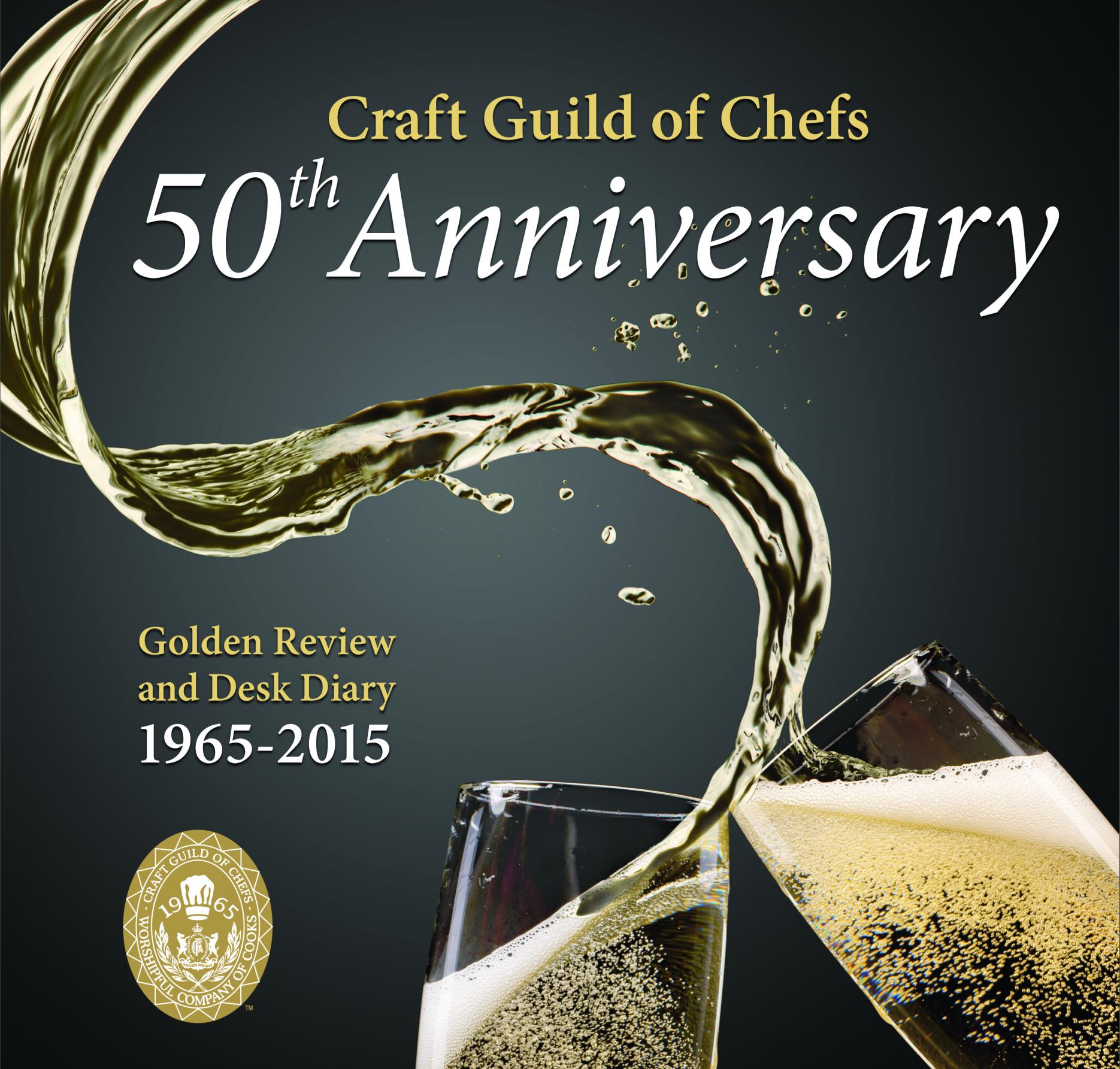 The winners receive a copy of the book and desk diary Craft Guild Chefs 50th anniversary commemorative book win competition
