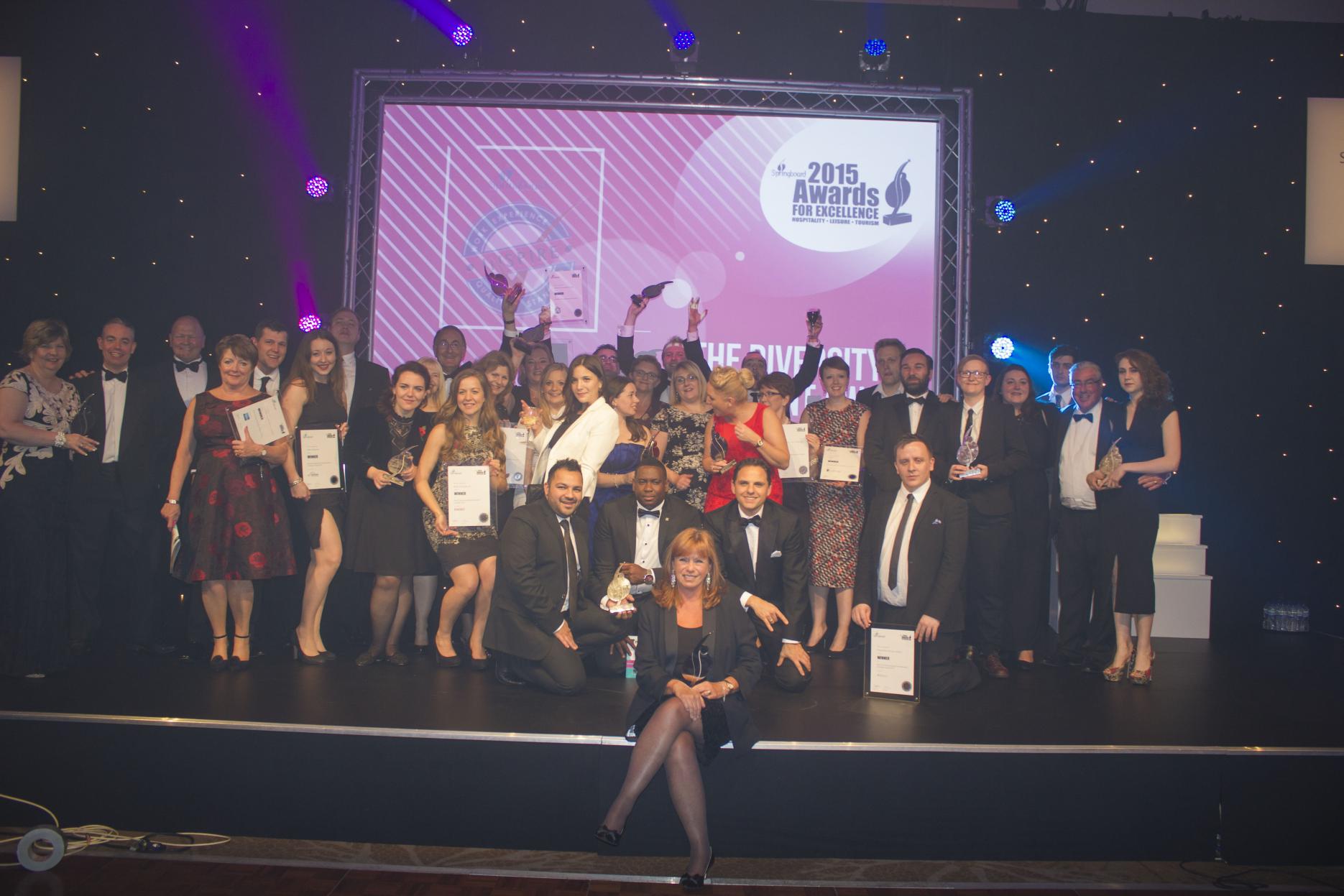 The winners on the night (2nd November) Springboard's Awards for Excellence - winners announced