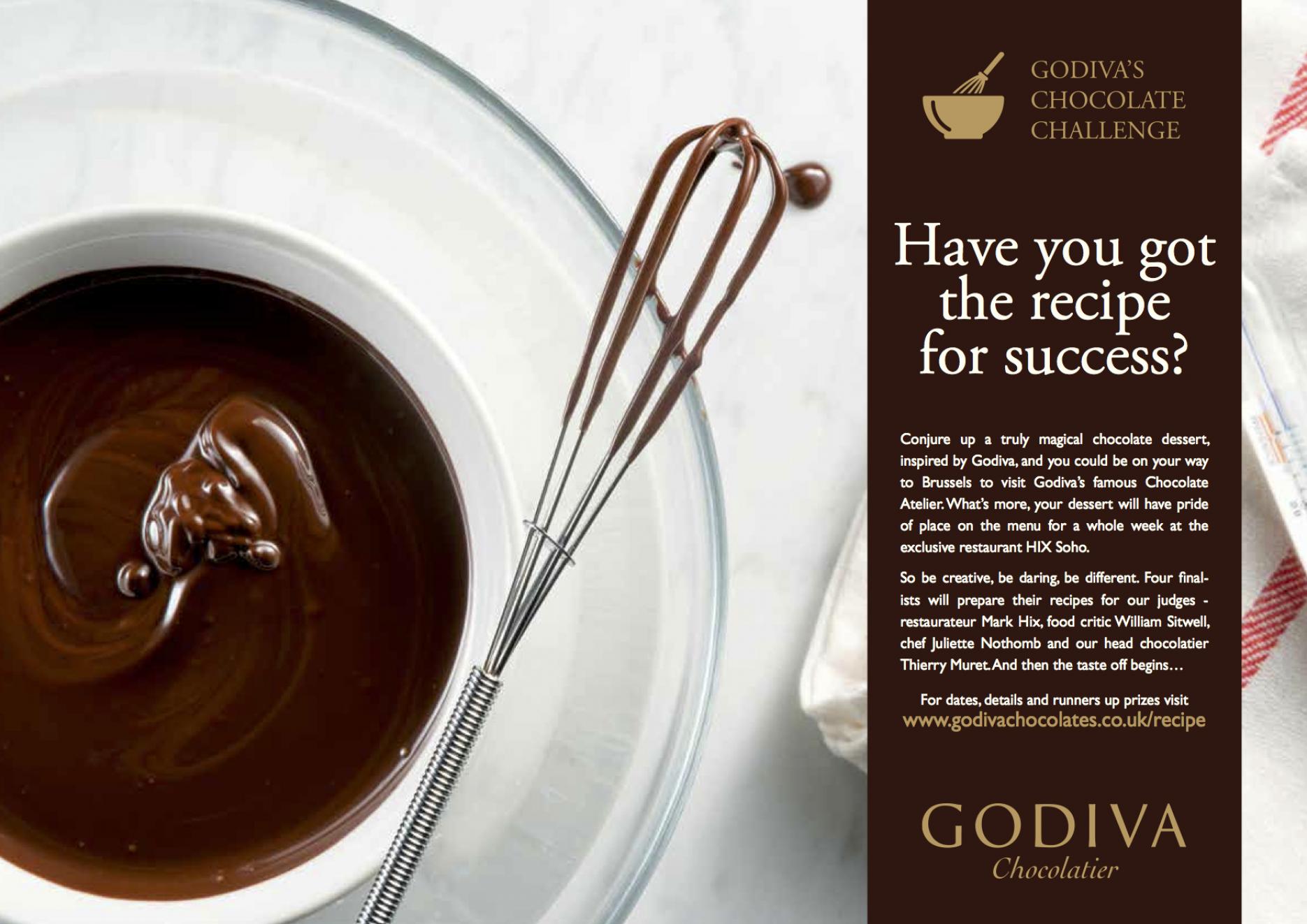 First chocolate dessert competition