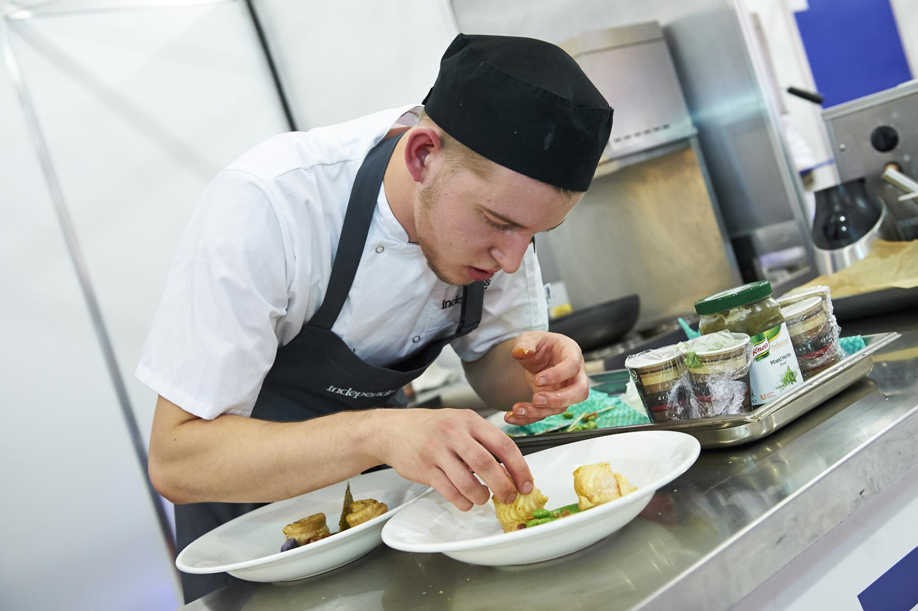 Liam Pope, 19, winner of Sodexo Young Chef of the Year Liam Pope named Sodexo Young Chef of the Year