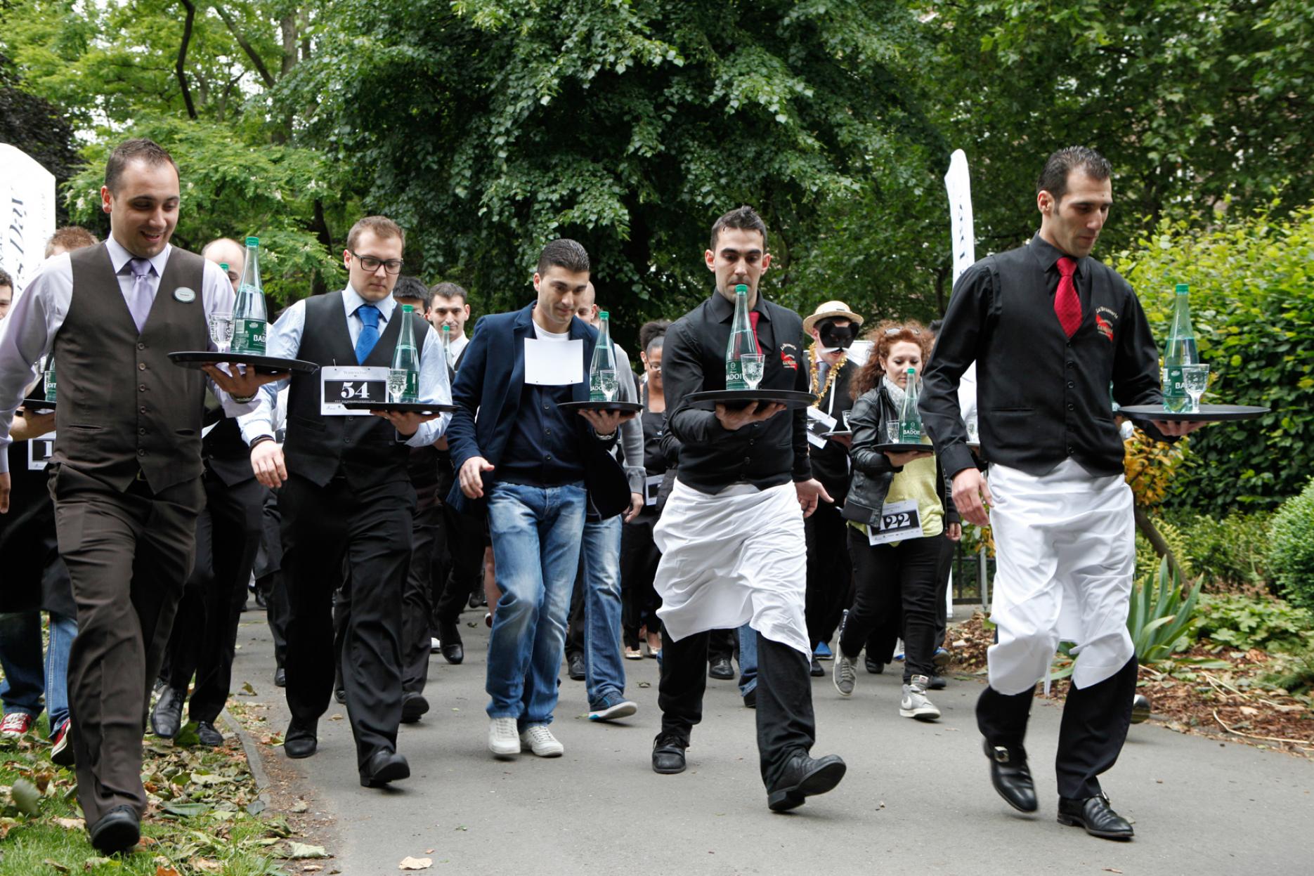 National Waiters Day race