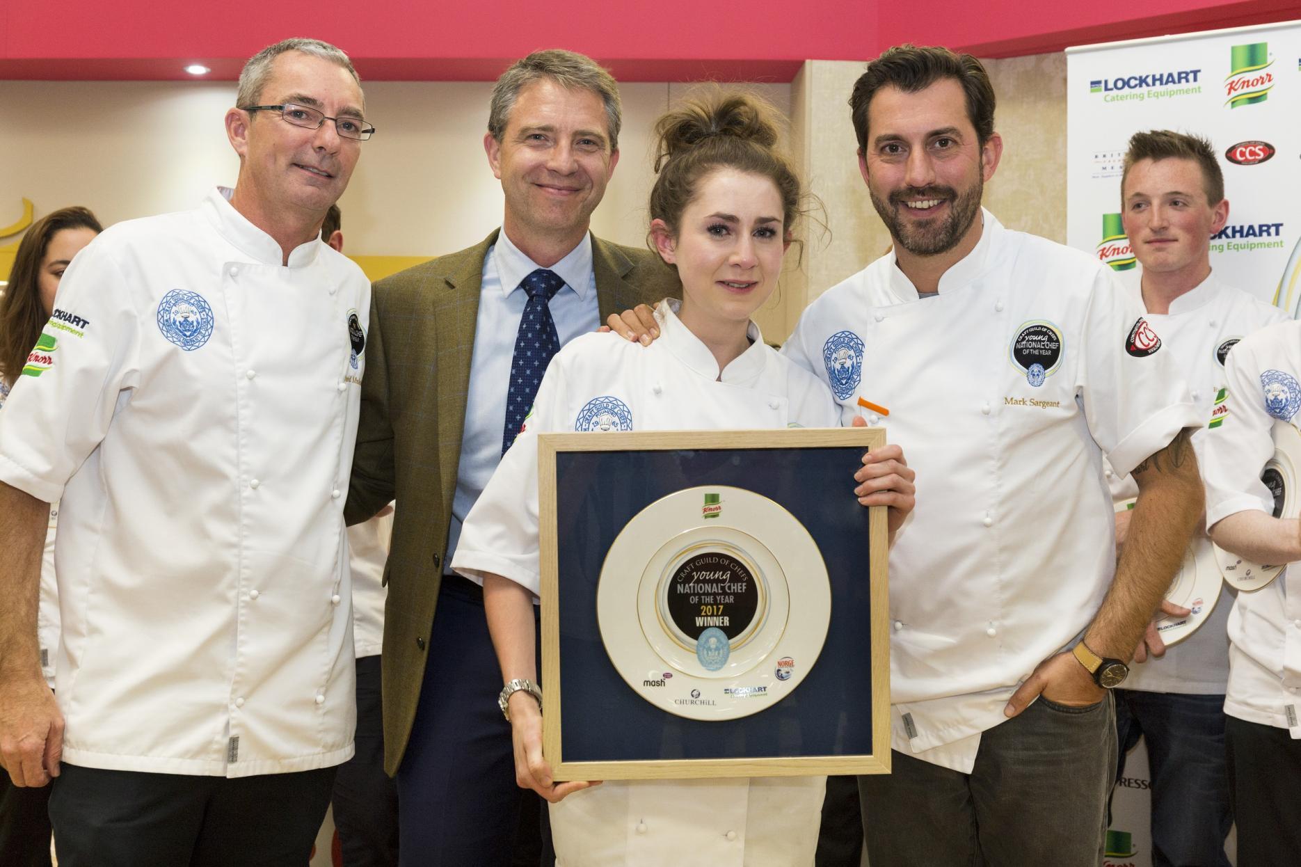 Ruth Hansom wins Young National Chef of the Year 