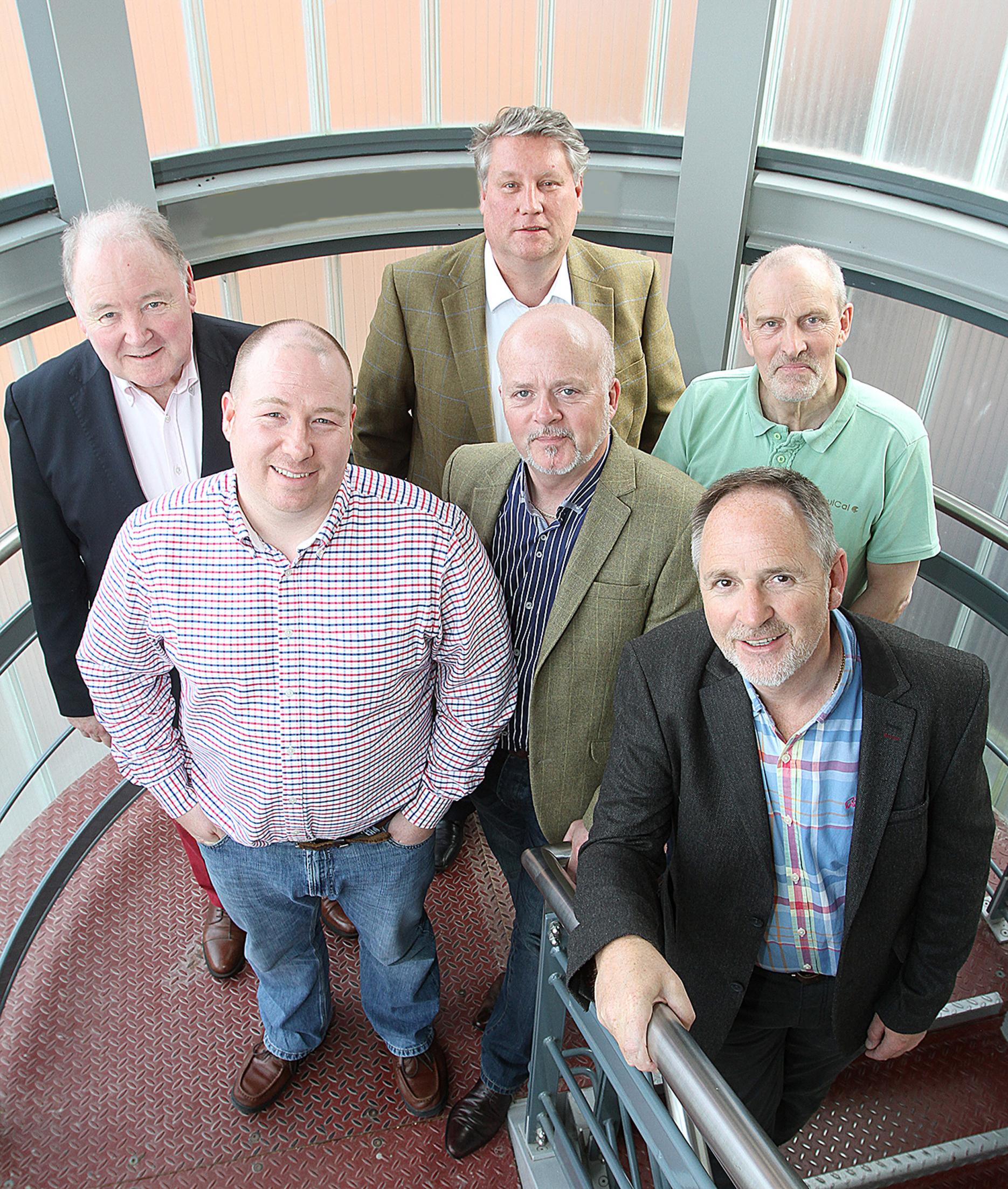 The new team at the Culinary Association of Wales (from left) secretary John Retallick, treasurer Toby Beevers, Culinary Team Wales manager Peter Fuchs, vice president Colin Gray, president Arwyn Watkins and Junior Culinary Team Wales manager Michael Evans.