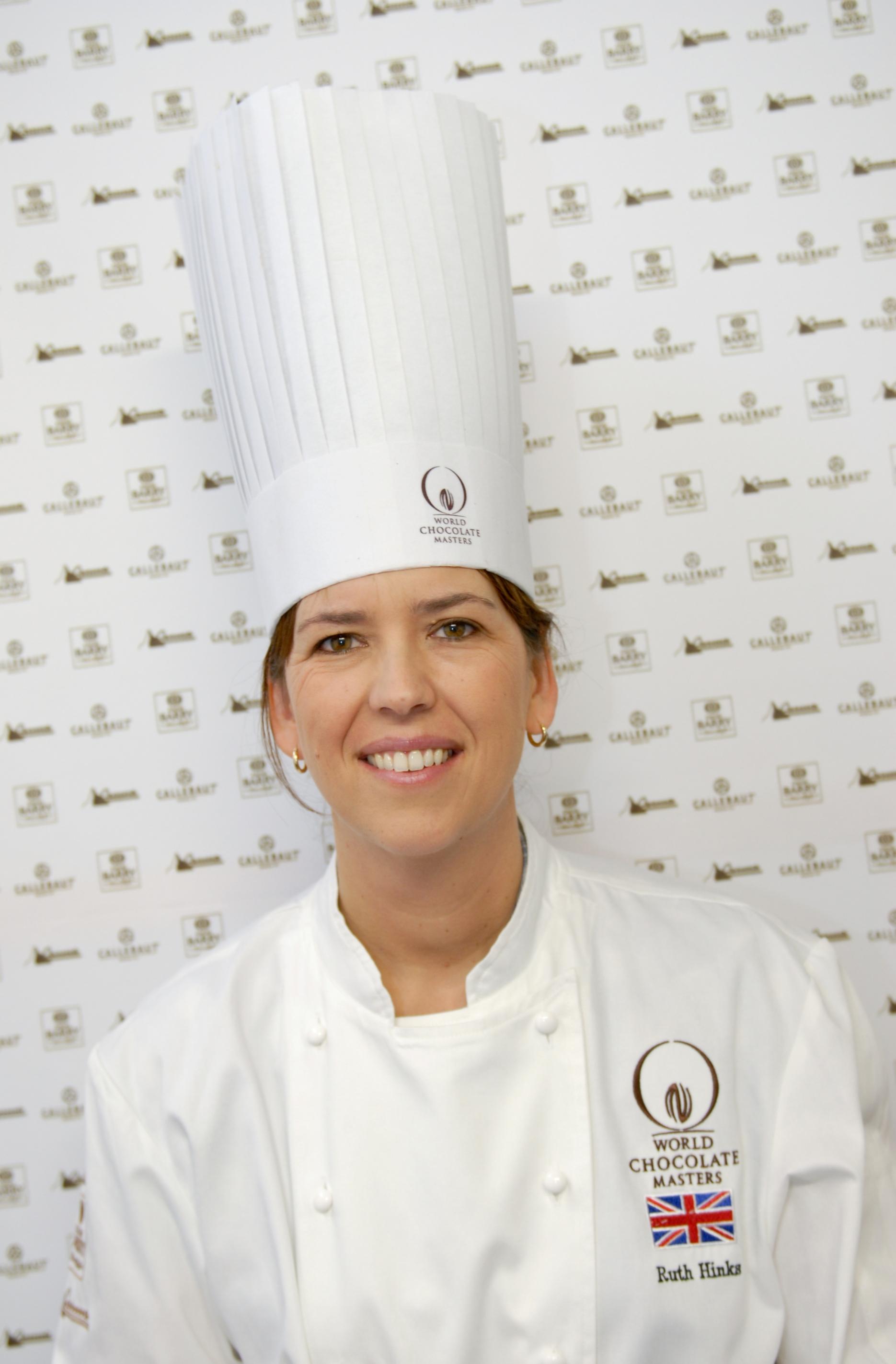 Judge Ruth Hinks, one of the world's top five chocolatiers and pastry chefs Image of Ruth Hinks, one of the world's top five chocolatiers