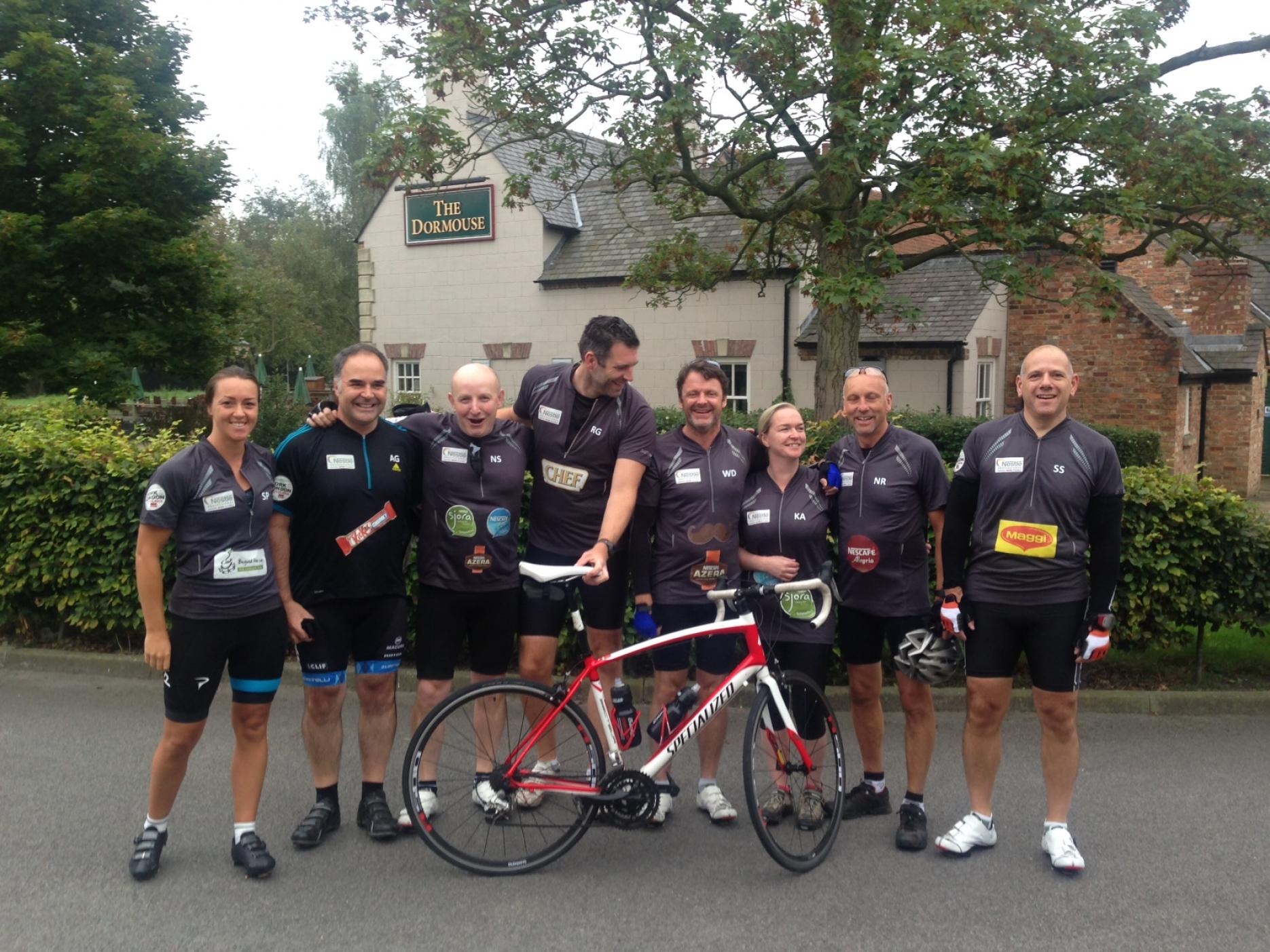 Team Nestle £30,000 raised for HA