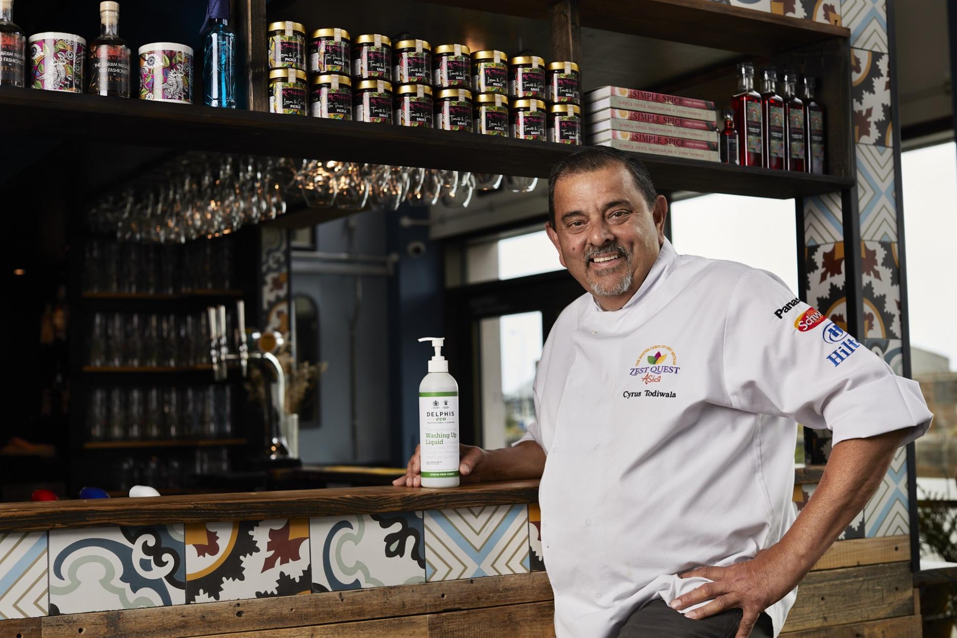 Delphis Eco names next hero chef as Cyrus Todiwala 