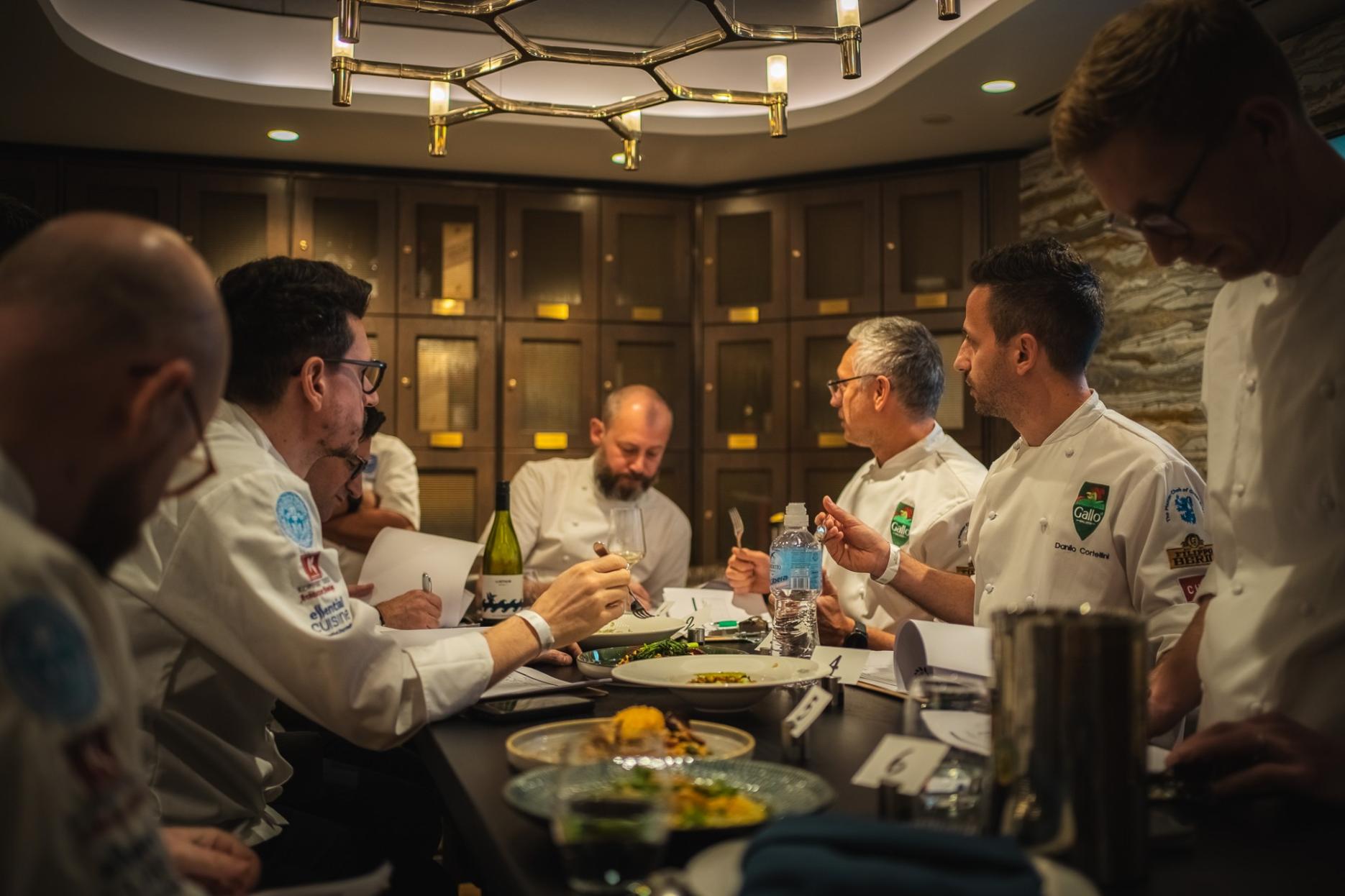 Young Risotto Chef of the Year competition judges