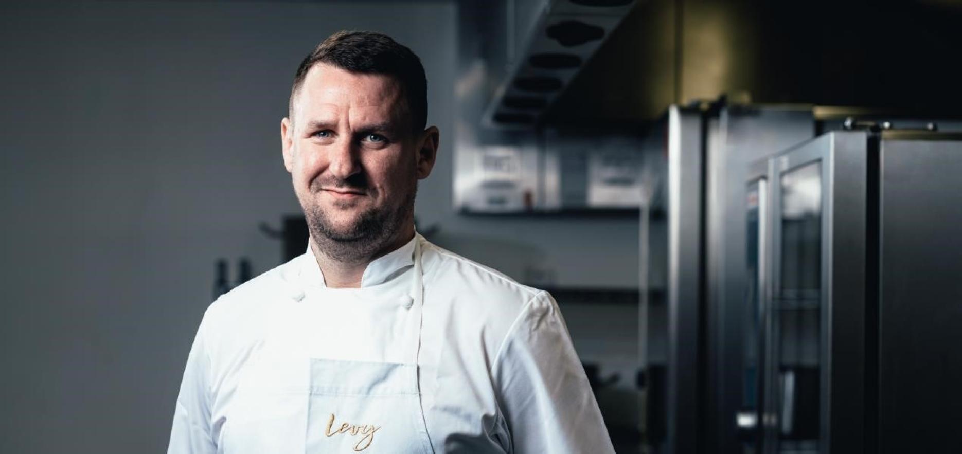 Levy chef Thomas Rhodes takes on new sustainability culinary role Levy chef Thomas Rhodes takes on new sustainability culinary role