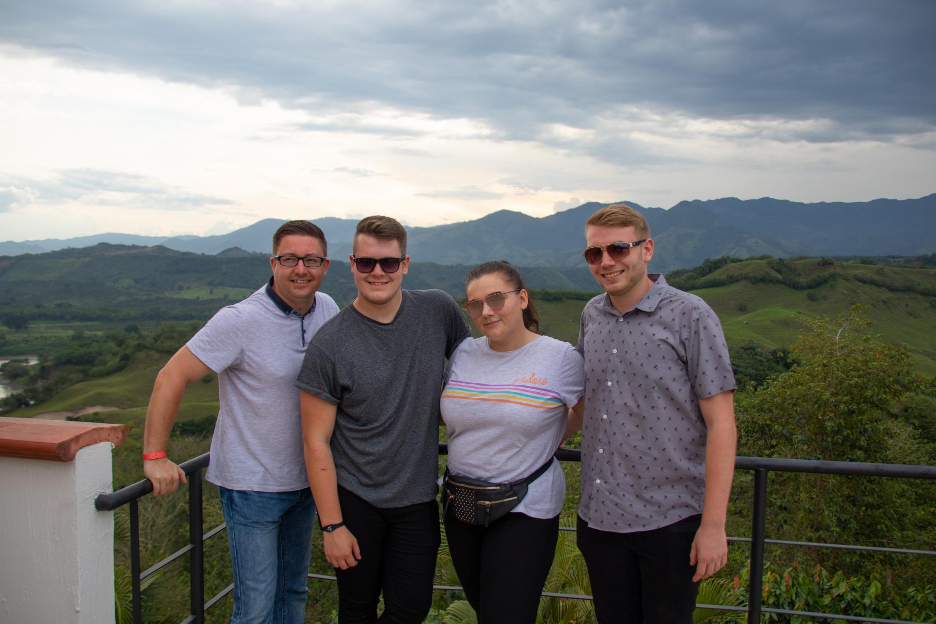 Winning team in Colombia