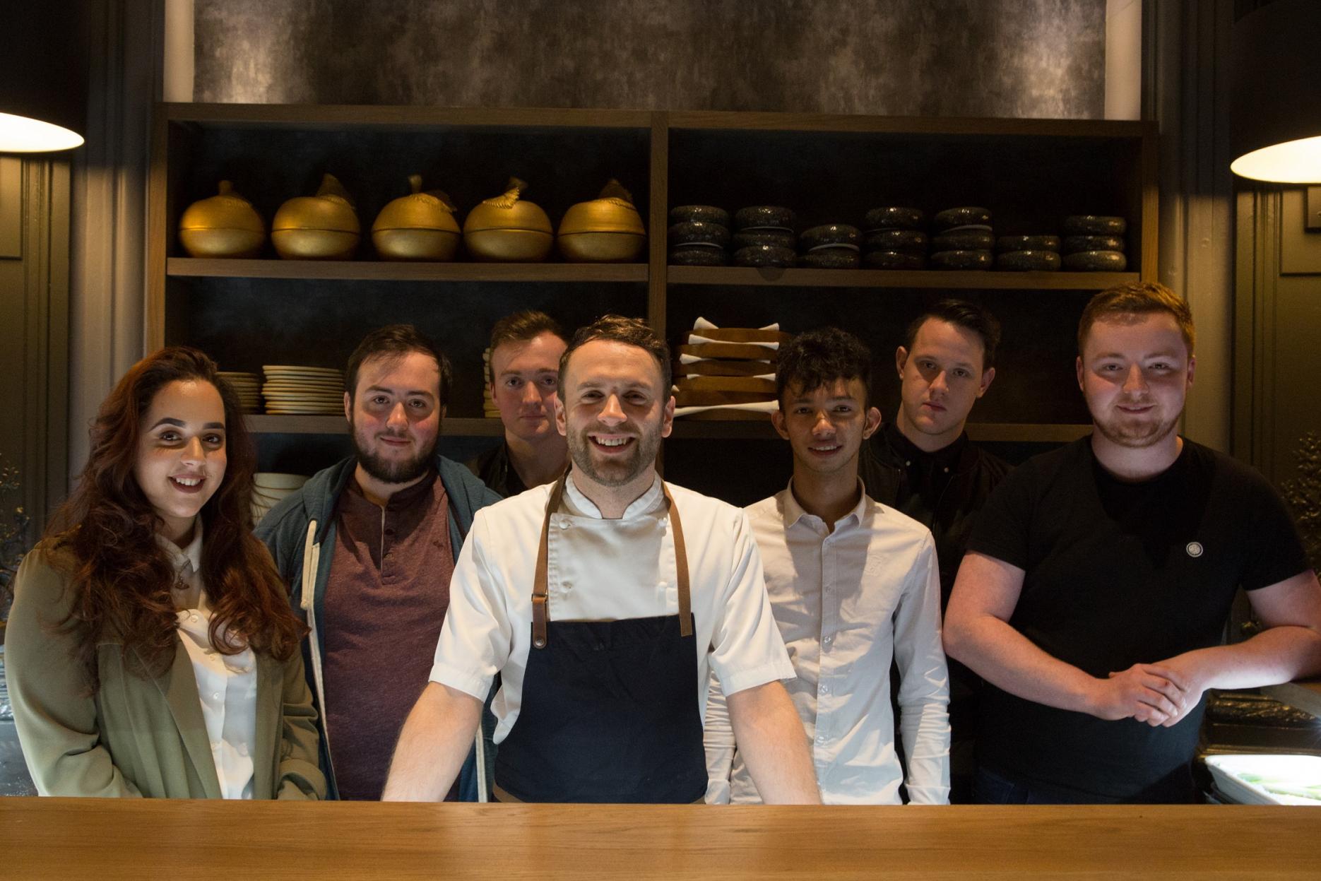 North West Young Chef finalists treated to masterclass with Adam Reid
