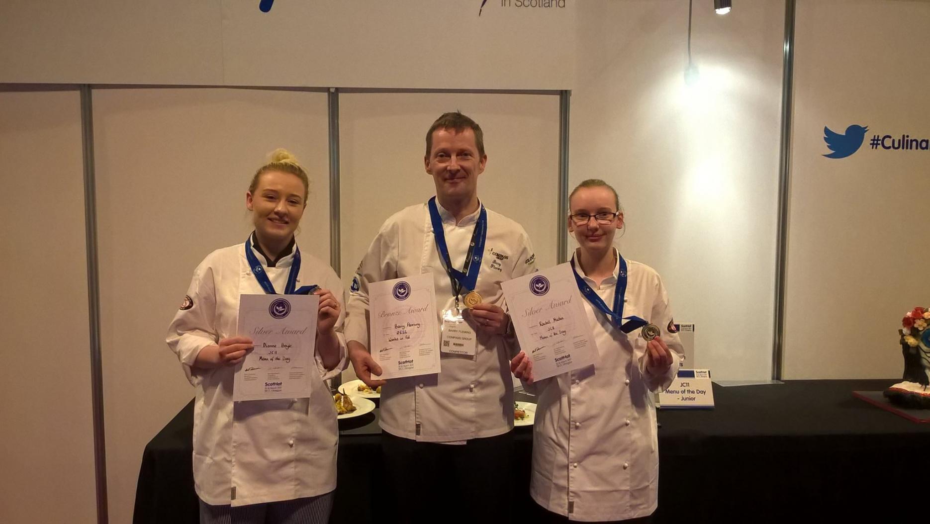 Compass celebrates wins at Scottish Culinary Championship Compass celebrates wins at Scottish Culinary Championship
