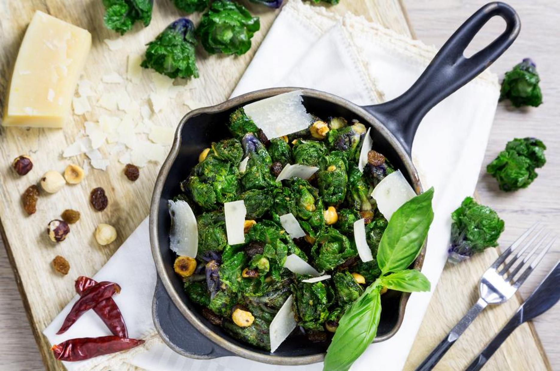 Spicy kalettes
