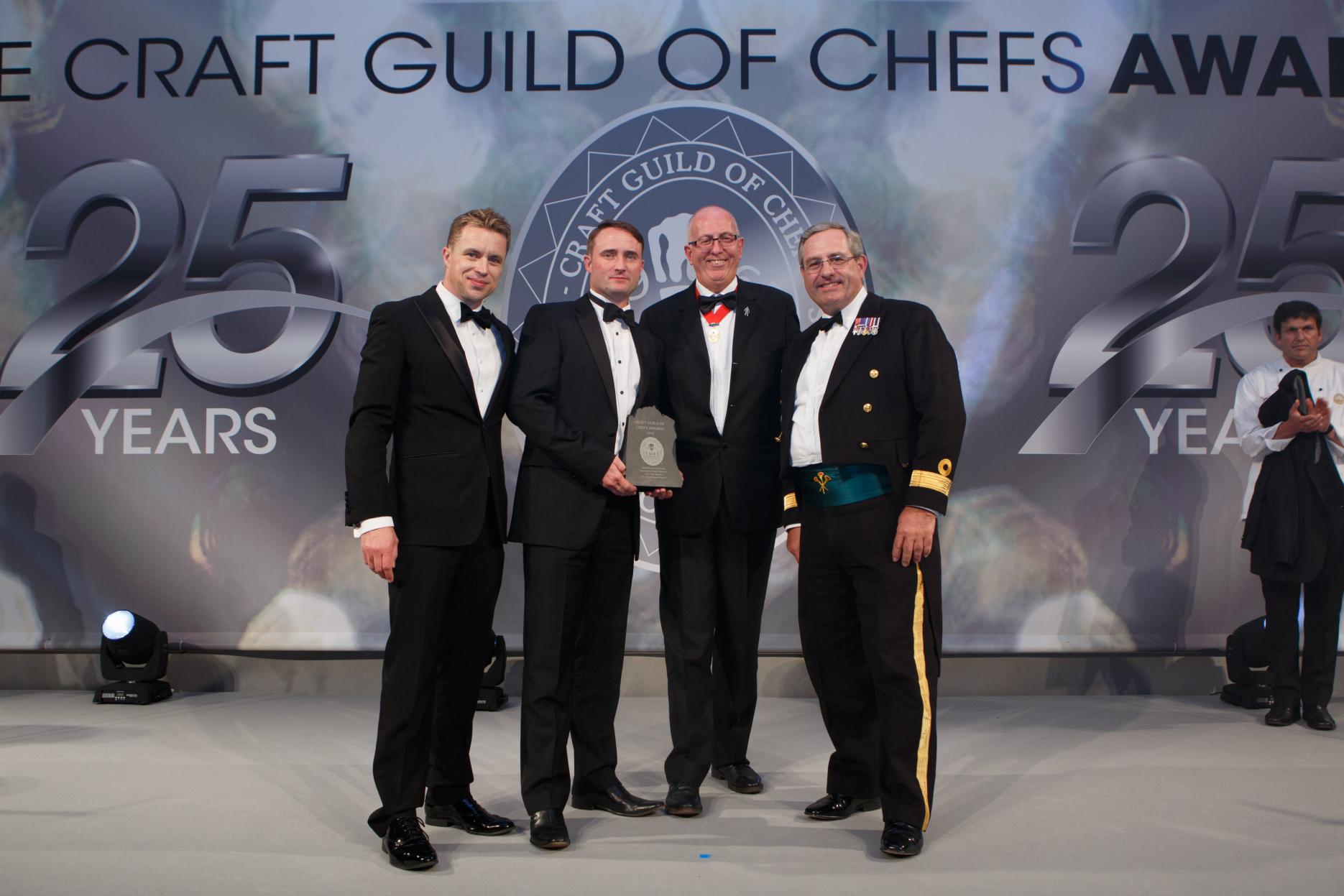 Armed Services Chef Award winner WO1 Chris Marsden, 167 Catering Support Regiment