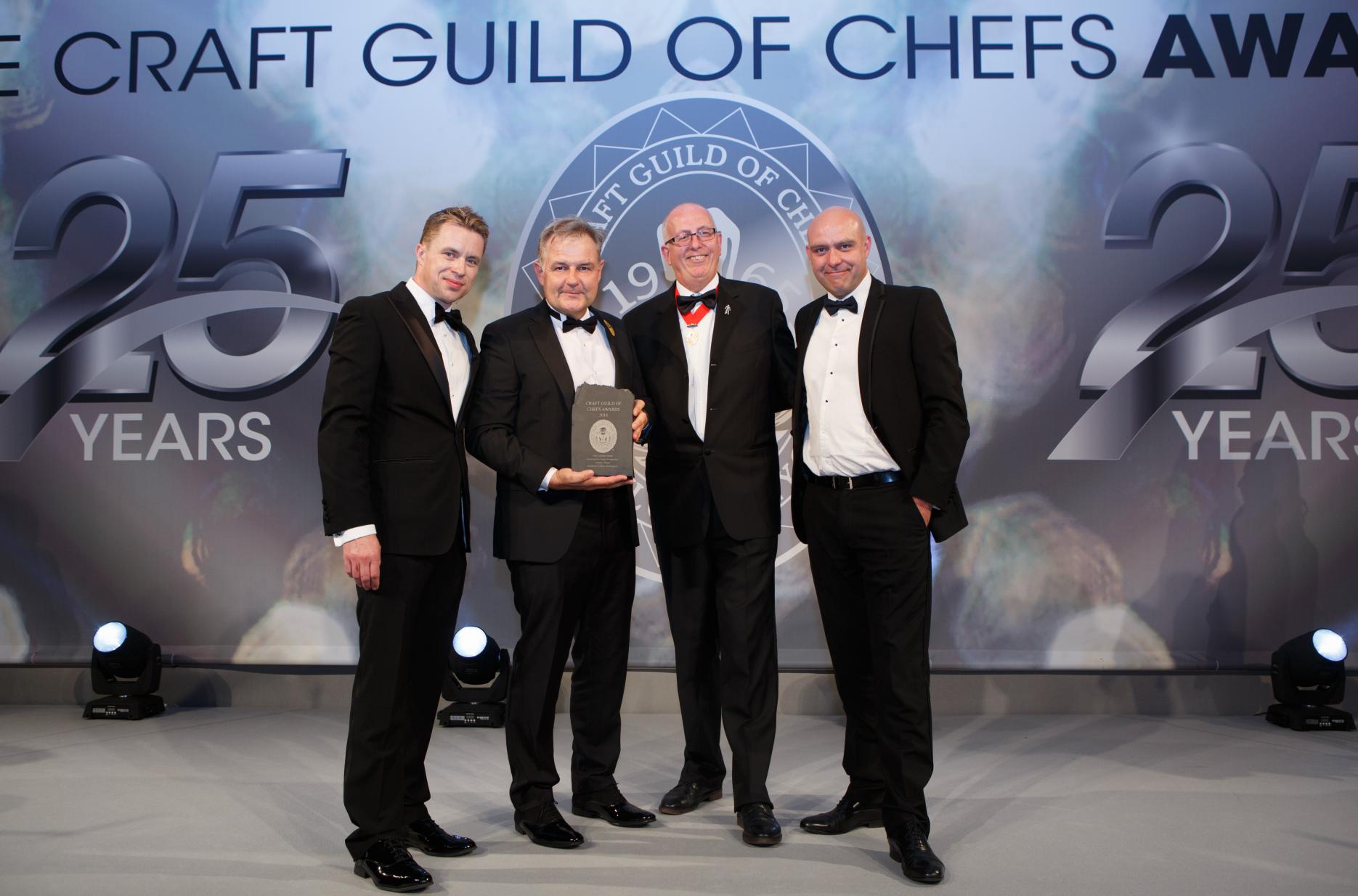 Chef Lecturer Award winner Anthony Wright, University College Birmingham