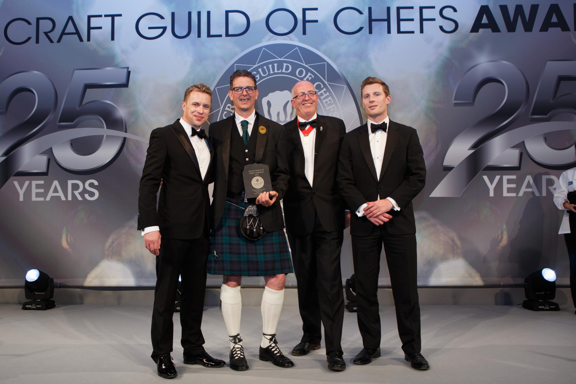 Contract Catering Chef Award winner David Ward, Sodexo