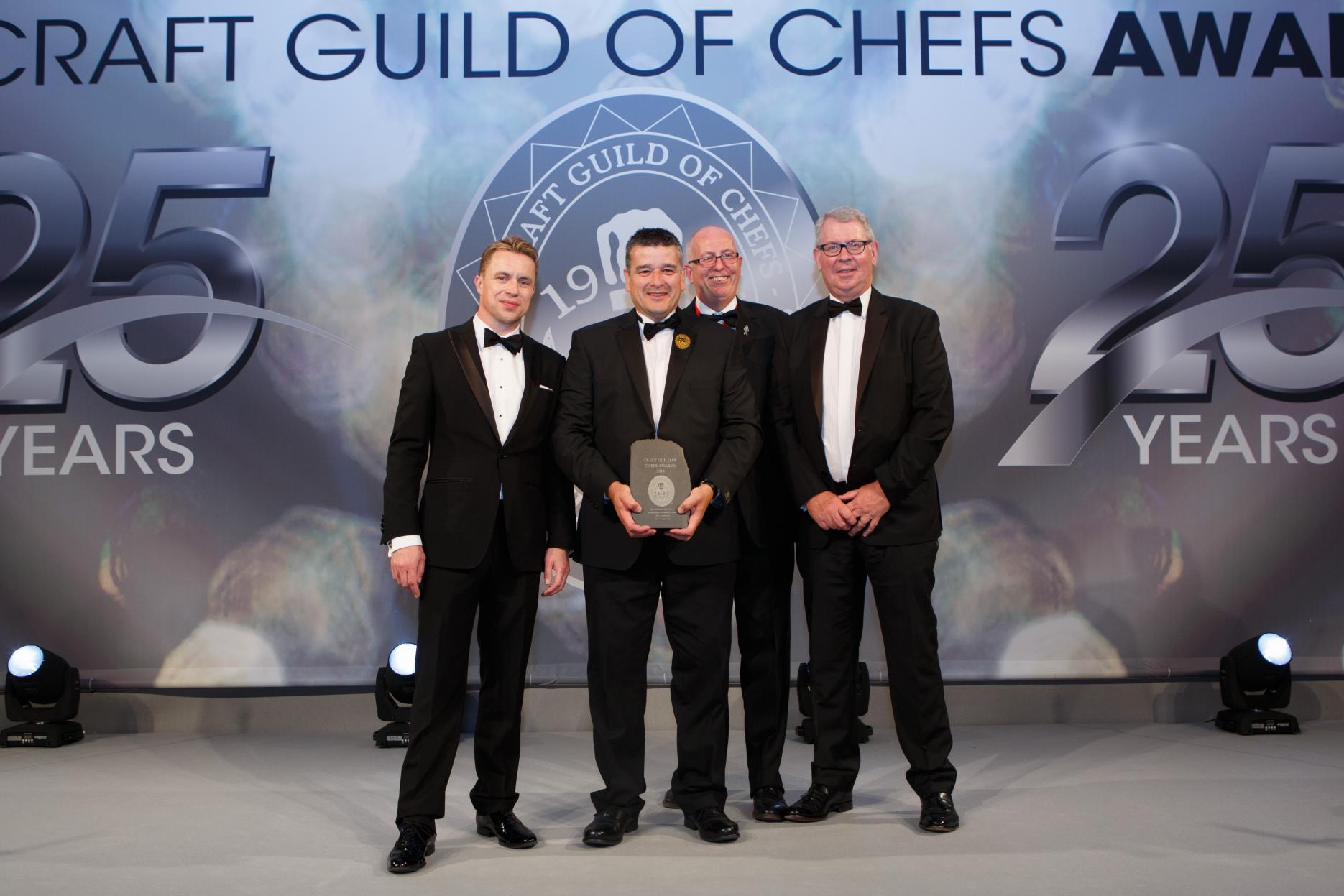 Development Chef Award winner Chris Dickinson, Pan'Artisan Ltd