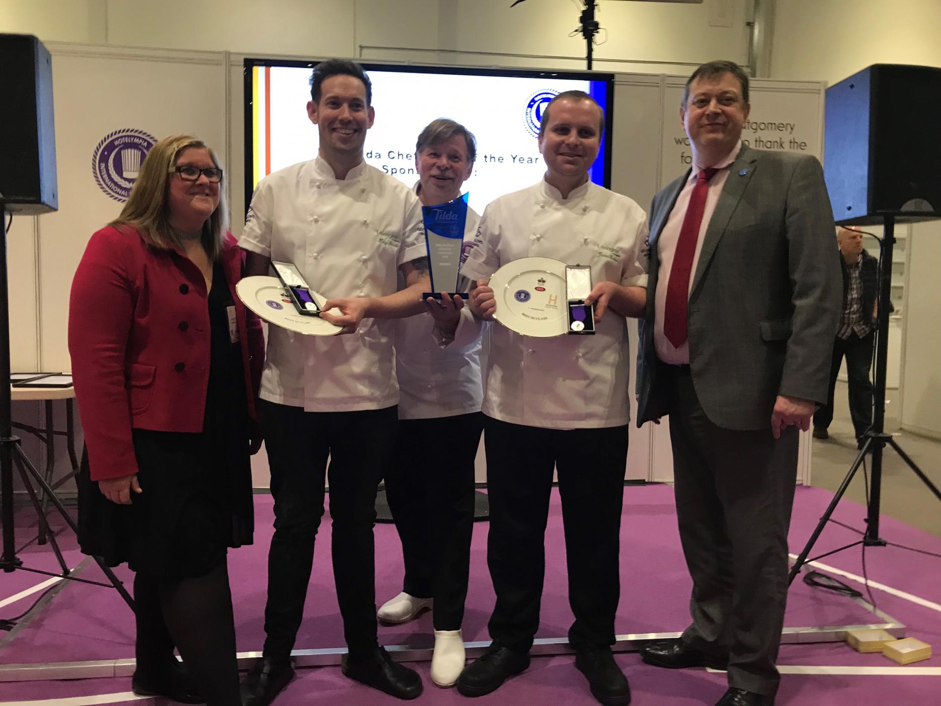 Winners Tony Stuart and James Garred