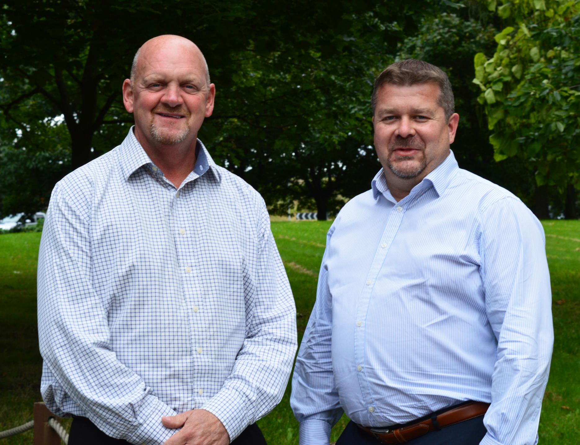 Tim Wehrle and Jeroen Homan