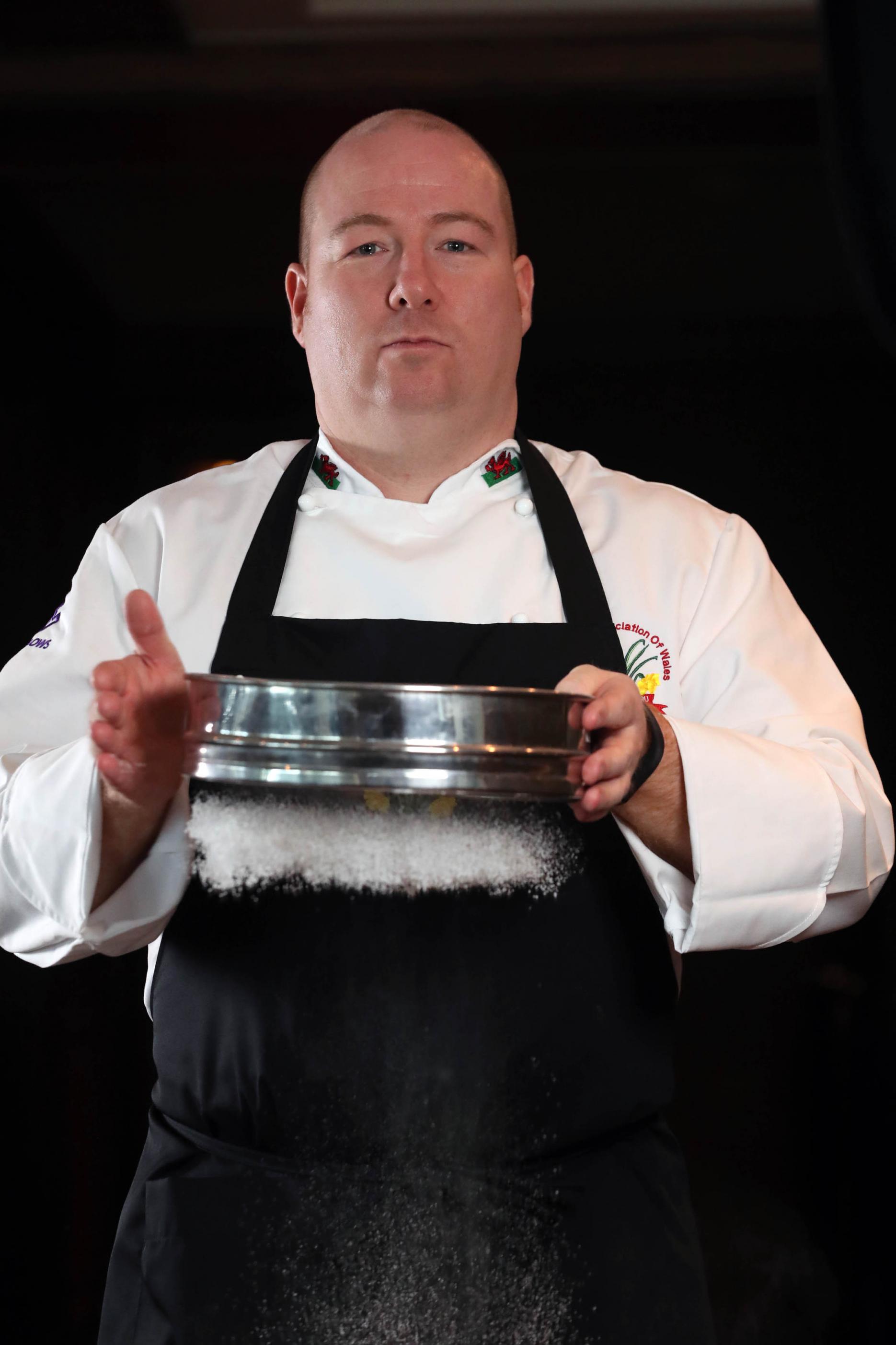 Pastry chef Toby Beevers