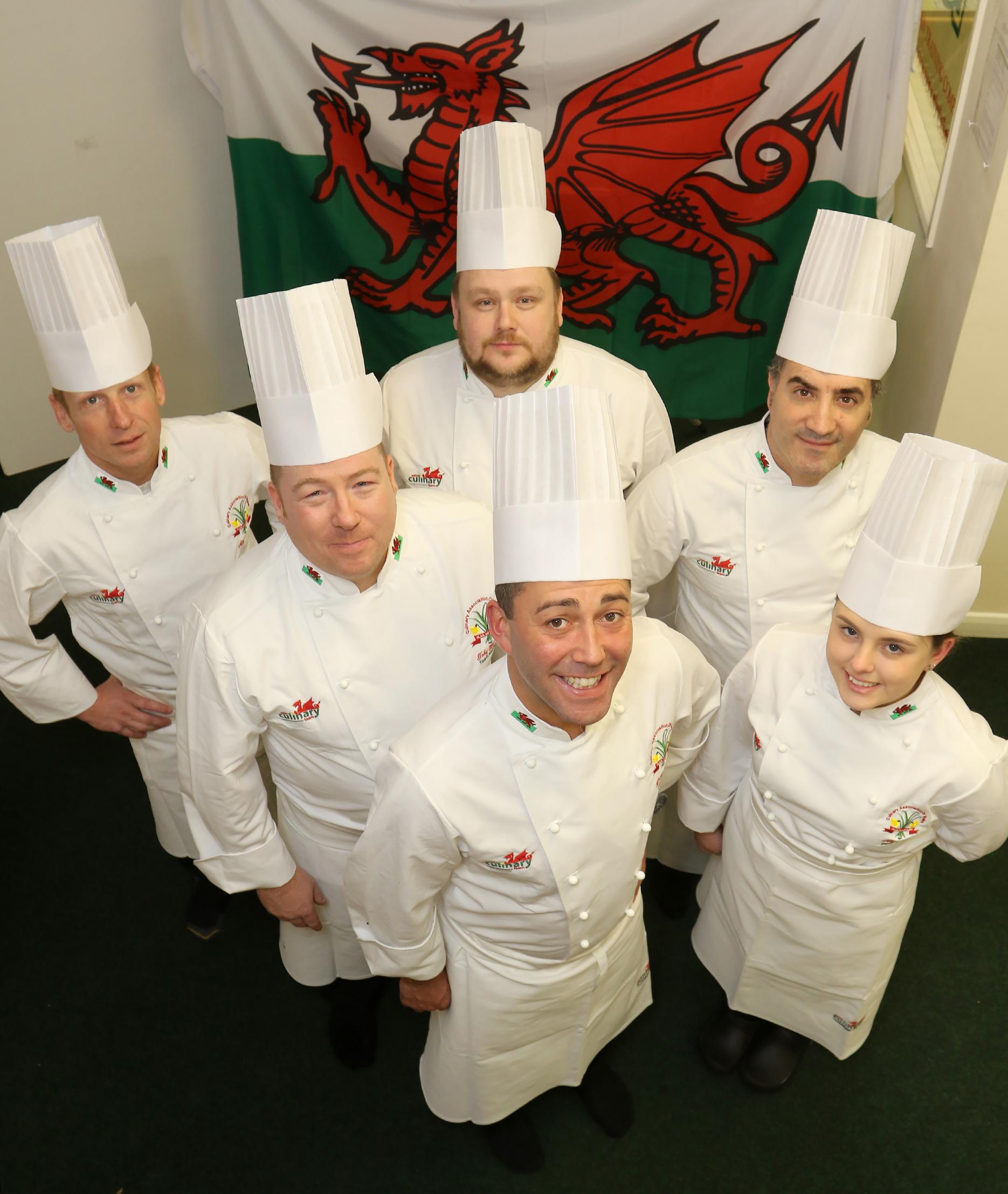 The Welsh team
