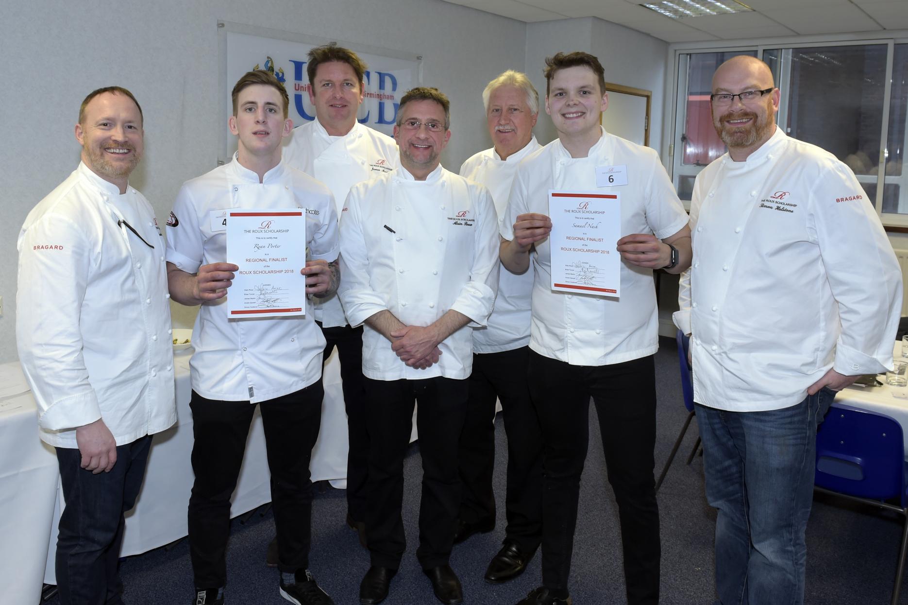 Birmingham winners with judges